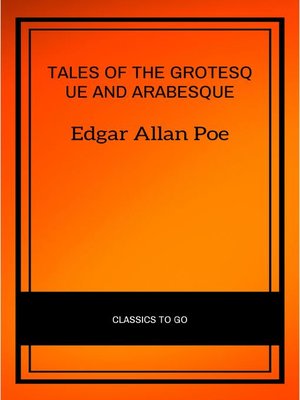 cover image of Tales of the Grotesque and Arabesque